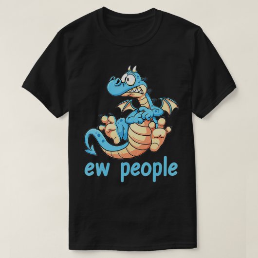 Ew Drachen Leute T-Shirt (Design vorne)