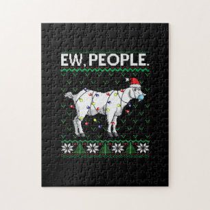 Ew Leute bekommen Weihnachtsgeschenk Puzzle