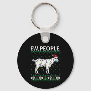 Ew Leute bekommen Weihnachtsgeschenk Schlüsselanhänger