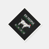 Ew Leute bekommen Weihnachtsgeschenk Serviette (Ecke)