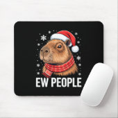 Ew Leute Capybara Weihnachten Lustiger Introvertie Mousepad (Mit Mouse)