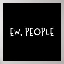 Ew, Leute Funny Spaß Introvertierte