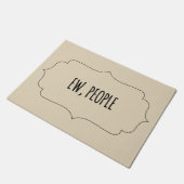 Ew-Leute Fußmatte (Schrägansicht)