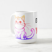Ew Leute Ja Katzen Kaffeetasse (Vorderseite Links)