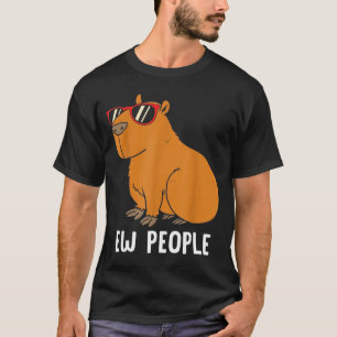 Ew Leute Lustige Capybara Introvertierter Zitat Sa T-Shirt
