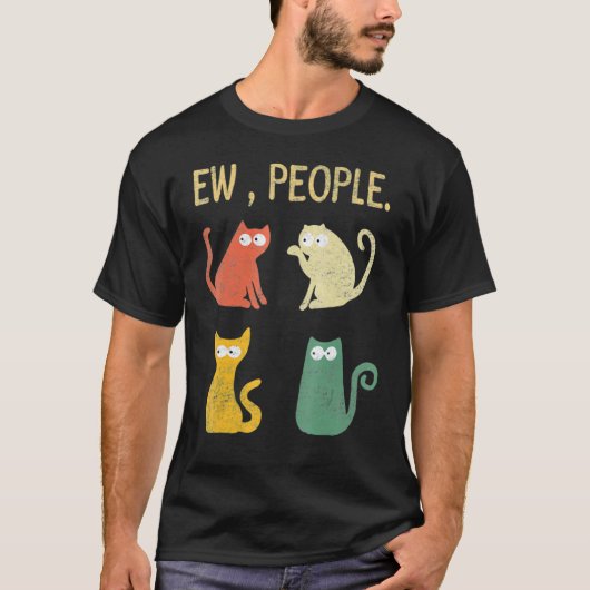 Ew Leute Meowy Katze  Essentia 1 T-Shirt (Vorderseite)