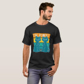 Ew Leute Retro Süße Katzen Design T-Shirt (Vorne ganz)