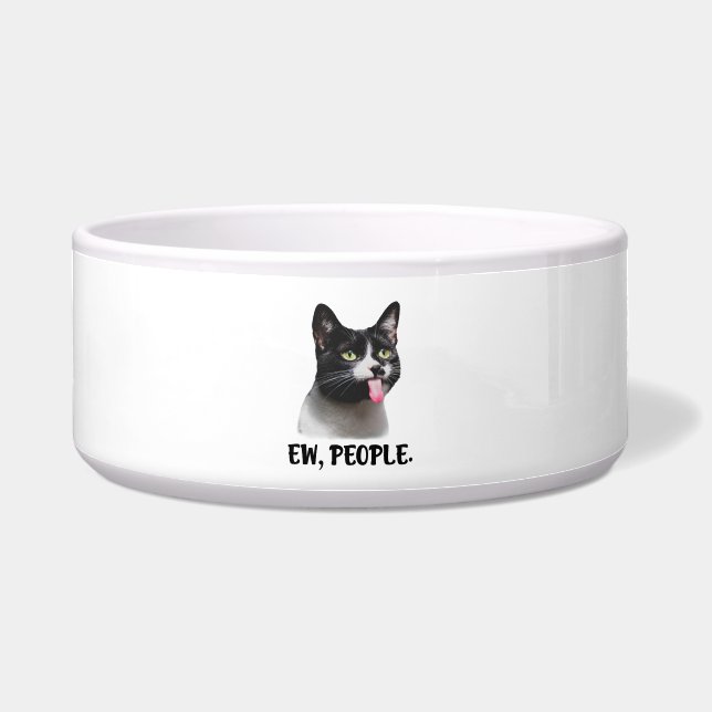 Ew Leute süße Katze Meme Napf (Vorderseite)