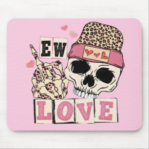EW LOVE Totenkopf  Mousepad