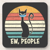 Ew. Menschen Getränkeuntersetzer (Vorderseite)