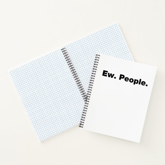 Ew. Menschen. Notizblock (Innenseite)