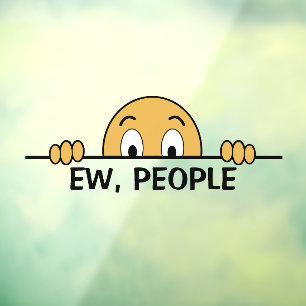 Ew People Adult Fensteraufkleber