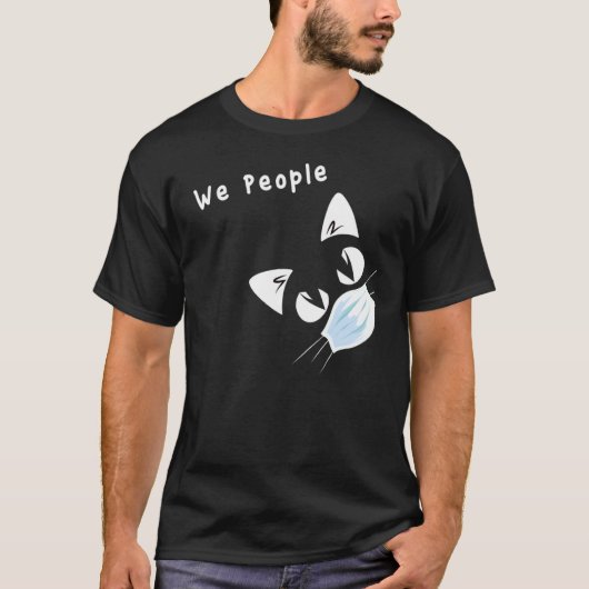 Ew People Black Cat Ew Menschen Niedlich Ca T-Shirt (Vorderseite)
