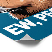 Ew People Capybara Christmas Humor  Poster (Ecke)