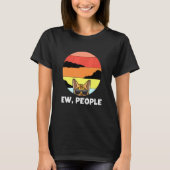 Ew People Cat Bengalisch Cat T-Shirt (Vorderseite)