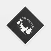 Ew People Cat Serviette (Ecke)