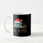 Ew People Christmas Funny Tiger Sarcastic Humor In Kaffeetasse (Links)