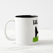 Ew People Funny Cat Green Grass Tasse (Links)