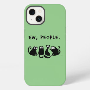 Ew People Funny Meowy Black Cats  iPhone 13 Hülle