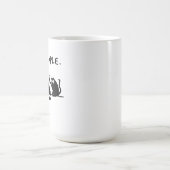 Ew People Funny Meowy Black Cats Kaffeetasse (Mittel)