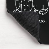 Ew, People Funny Meowy Cat Liebhaber Mousepad (Ecke)