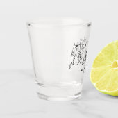 Ew, People Funny Meowy Cat Liebhaber Schnapsglas (Links)