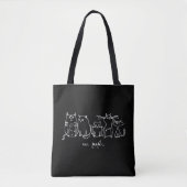 Ew, People Funny Meowy Cat Liebhaber Tasche (Vorderseite)