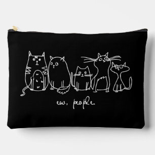 Ew, People Funny Meowy Cat Liebhaber Zubehörtasche