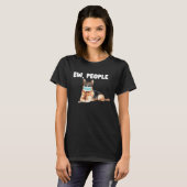 Ew People German Shepherd Dog Wearing A Face Mask T-Shirt (Vorne ganz)