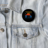 Ew People Retro Cat Funny Vintag Introvertierte Button (Beispiel)
