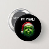 Ew People Shihtzu Dog Button (Vorne & Hinten)