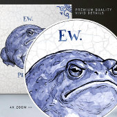 Ew People Toad Delft Blue Dutch Style  Fliese