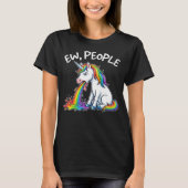 Ew People Unicorn T-Shirt (Vorderseite)
