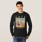 Ew People Vintag Cat T-Shirt (Vorne ganz)