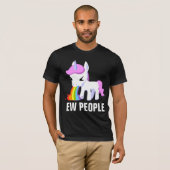 EW PERSONEN VOMIT UNICORN T - SHIRT (Vorne ganz)