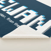 Ewan Jungs nennen und bedeuten Pixel Text Gamer Sherpadecke (3/4)