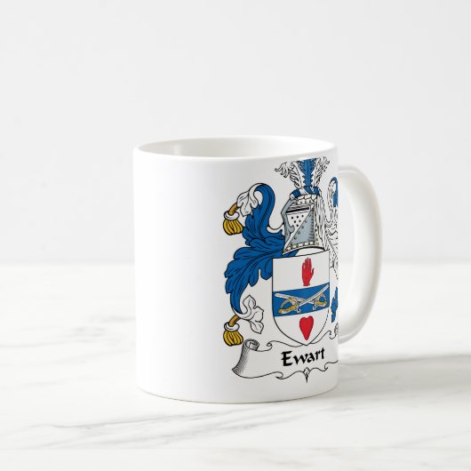 Ewart Familienwappen Kaffeetasse (VorderseiteRechts)