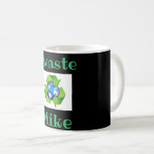 EwasteMike-Tasse Kaffeetasse (VorderseiteRechts)