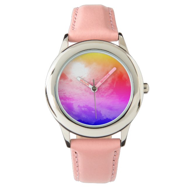 eWatch - Kinderstil und -design Armbanduhr (Vorderseite)