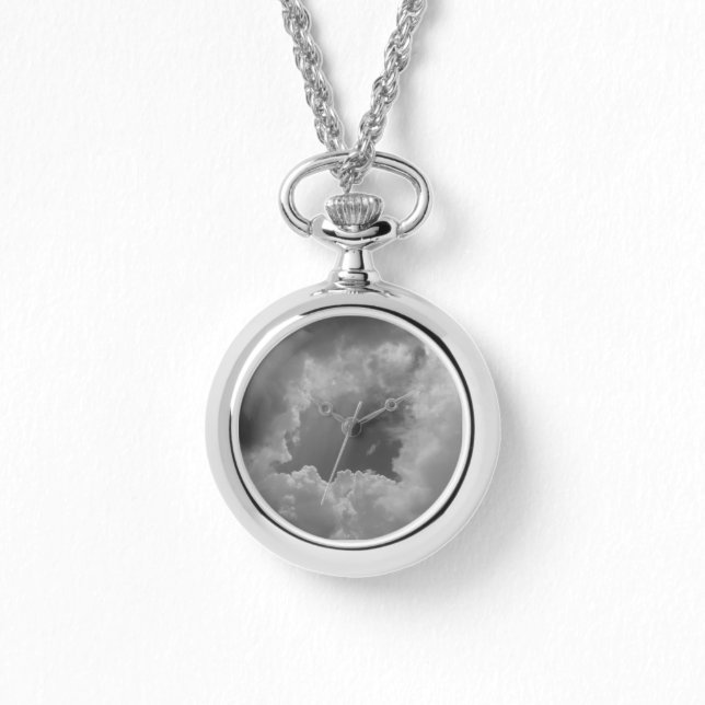 eWatch NECKLACE WOMEN'S TIME FLIES STILE Armbanduhr (Vorderseite)