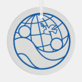 EWB-USA Glass Holiday Ornament (Rückseite)