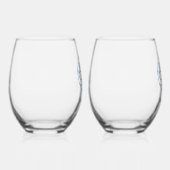 EWB-USA Klasse 2025 Stemless Wine Glasses Weinglas Ohne Stiel (Rechts)