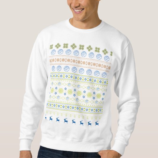 EWB-USA Mens/Unisex Holiday Sweatshirt (Vorderseite)