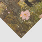 Ewe and Lamb Spring Sheep Art Decoupage Seidenpapier (Detail)