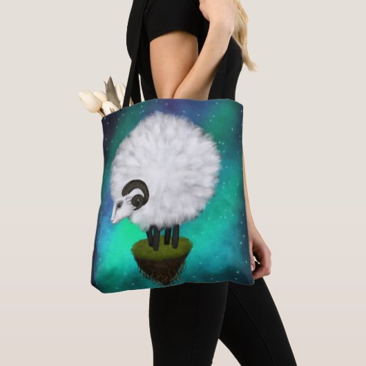 Ewe der Himmelskörper unter den Sternen Tasche (Von Nahem)