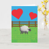 Ewe hatte mich bei BAA Karte (Gelbe Blume)