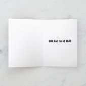 Ewe hatte mich bei BAA Karte (Innenseite)