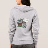 Ewe ist ein Mischmasch-Hoodie Hoodie (Rückseite)