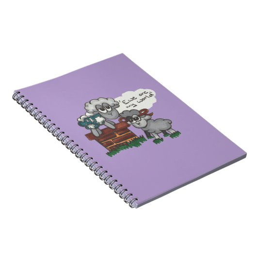 Ewe ist meine Welt Notizblock (Rechte Seite)