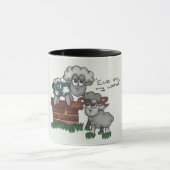 Ewe ist meine Welt Tasse (Zentrum)